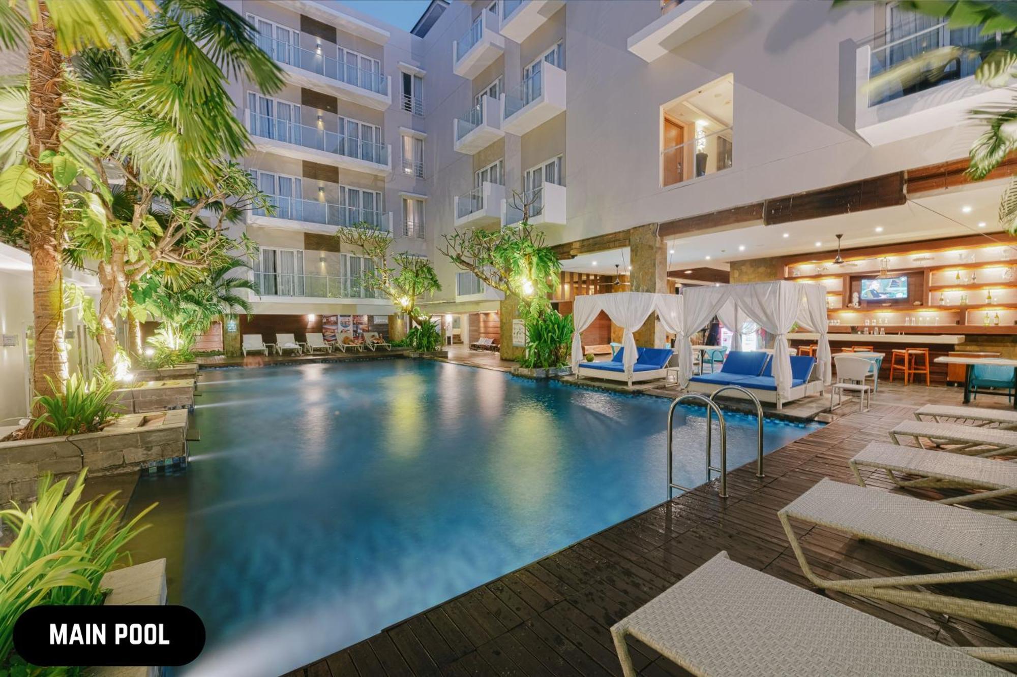 Grand Ixora Kuta Resort Kültér fotó